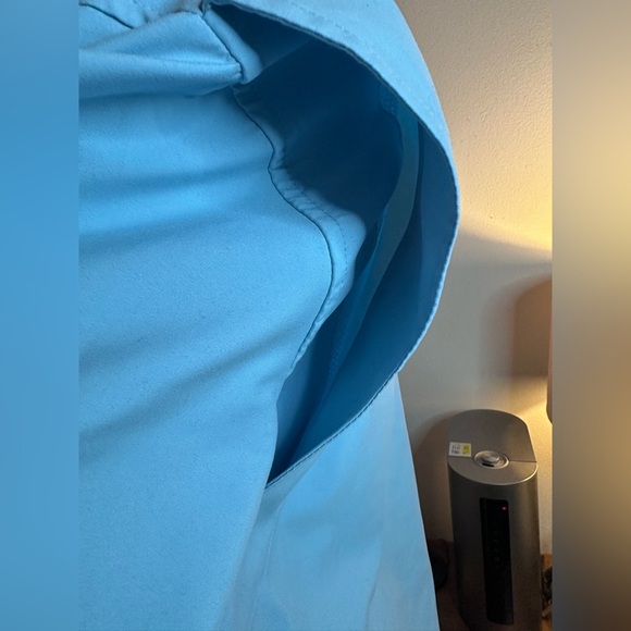 Liz Golf Baby Blue Women's Pullover WInd Breaker Jacket, Vented, Pockets Size XL - Picture 4 of 6